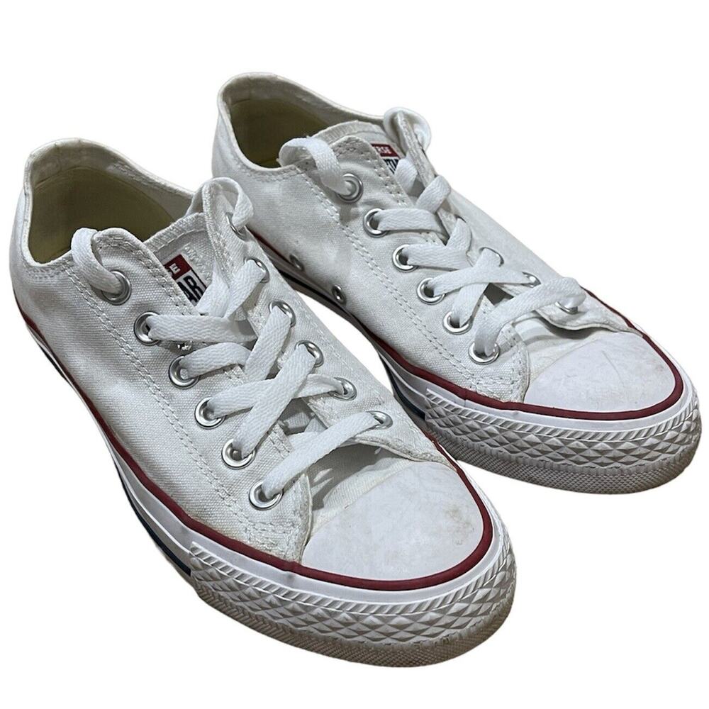 Converse Chuck Taylor All Star Sneaker Men 5 Women 7 Optical White Low Top